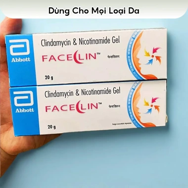 Kem bôi giảm mụn Faceclin Gel 20g - Giảm mụn nhanh, làm sạch da, giá chỉ 150.000 VNĐ