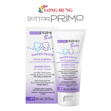 Kem bôi hăm Dottorprimo Baby Diaper Paste 30ml ngăn ngừa hăm tã, bảo vệ da bé, giá ưu đãi 99.000đ 6