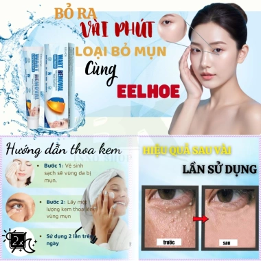Kem Bôi Mụn Thịt EELHOE 20ml - Bóc Tách Mụn Cóc, Không Thâm Sẹo, Ngừa Tái Phát - BK INNO - Giá 89.000đ 7