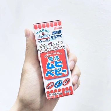 Kem bôi muỗi đốt Muhi dạng lăn giảm sưng tấy, ngứa do muỗi, côn trùng cắn nhập khẩu Nhật Bản giá ưu đãi 165k