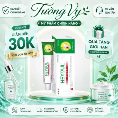 Kem bôi ngoài da HEYOUL Hàn Quốc trị sừng, chàm, nấm hắc lào, viêm da - 75.000₫