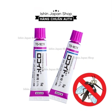 Kem bôi Rokoito Locoid 5g Dịu ngứa hăm muỗi đốt, mẩn đỏ, côn trùng cắn, giá 46.000 VND Kem bôi Rokoito Locoid 5g Dịu ngứa hăm muỗi đốt, mẩn đỏ, côn trùng cắn, giá 46.000 VND