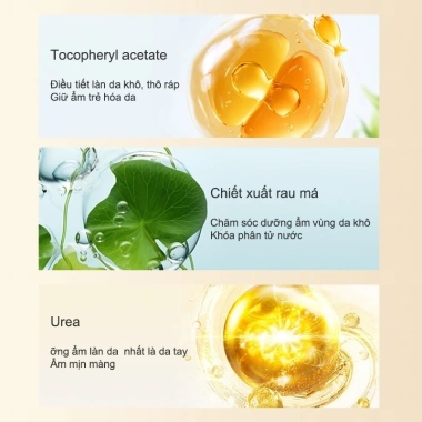 Kem bôi tay dưỡng da 300g - Dưỡng ẩm, làm trắng, chống khô nứt nẻ tay chân 39.000₫ 8