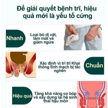 Kem bôi trĩ gel Nhật Bản 20g - Loại bỏ trĩ nội, ngoại, ngứa ra máu, giảm sưng 4 Kem bôi trĩ gel Nhật Bản 20g - Loại bỏ trĩ nội, ngoại, ngứa ra máu, giảm sưng 4