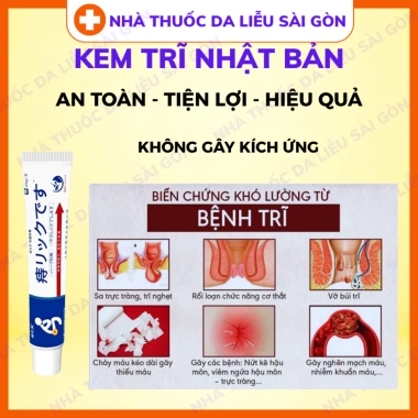 Kem Bôi Trĩ Nhật Bản giảm ngứa, làm dịu rát, hỗ trợ co búi nhanh Giá chỉ 68.000đ