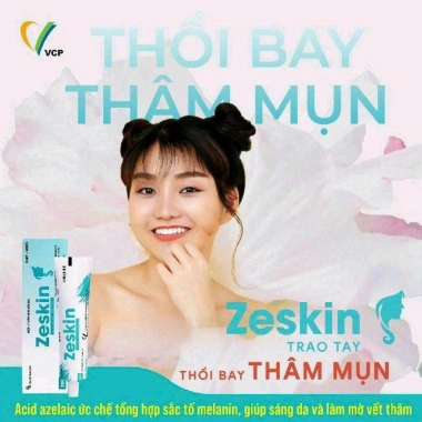 Kem bôi Zeskin Meskin Ery mụn trứng cá thâm đỏ, mụn đầu đen, da sáng chỉ 45.000đ