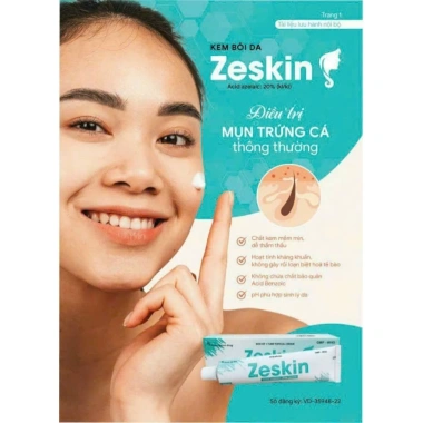 Kem bôi Zeskin Meskin Ery mụn trứng cá thâm đỏ, mụn đầu đen, da sáng chỉ 45.000đ