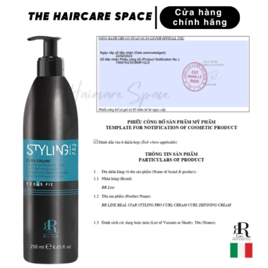 Kem Bóp Xoăn Curl Cream Styling Pro 250ml - Tạo Nếp Tóc Bền, Giữ Độ ẩm, Giá 240.000đ 5