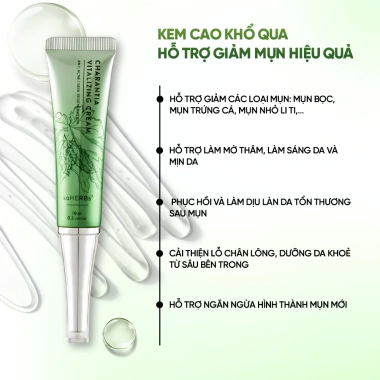 Kem Cao Khổ Qua 10ml Dành Cho Nữ - Giảm Mụn Hiệu Quả, Dưỡng Da Sáng Mịn 4 Kem Cao Khổ Qua 10ml Dành Cho Nữ - Giảm Mụn Hiệu Quả, Dưỡng Da Sáng Mịn 4