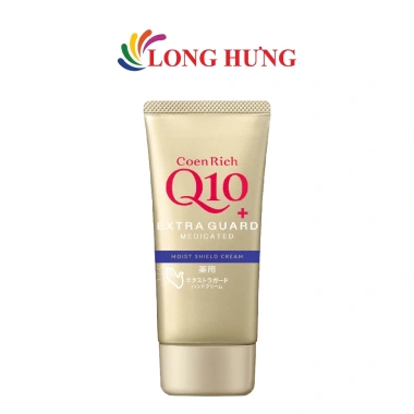 Kem cấp ẩm da tay Kosé CoenRich Q10+ Extra Guard Moist Shield 80g: Dưỡng sâu, bảo vệ lâu, giá chỉ 139k