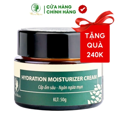 Kem Cấp Ẩm Dưỡng Trắng Da và Ngăn Ngừa Mụn WonMom 50g Giá ưu đãi 226.300đ