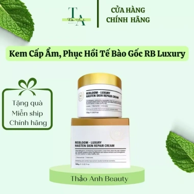 Kem Cấp Ẩm Phục Hồi Da Tế Bào Gốc Rebloom Luxury 100g - Chống Lão Hóa, Giá 640k