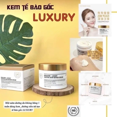 Kem Cấp Ẩm Phục Hồi Da Tế Bào Gốc Rebloom Luxury 100g - Chống Lão Hóa, Giá 640k 6 Kem Cấp Ẩm Phục Hồi Da Tế Bào Gốc Rebloom Luxury 100g - Chống Lão Hóa, Giá 640k 6