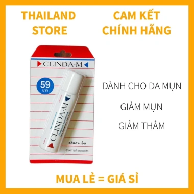 Kem Chấm Mụn Clinda-M Thái Lan - Tinh Chất Giảm Xẹp Mụn, Giá 79.000đ