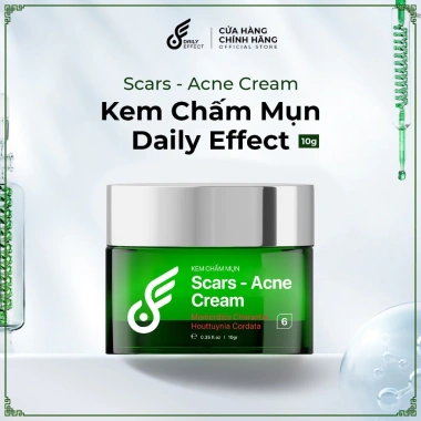 Kem Chấm Mụn DAILY EFFECT 10g - Khổ Qua Rừng, Diếp Cá, Giảm Mụn Nhanh, Giá 189k