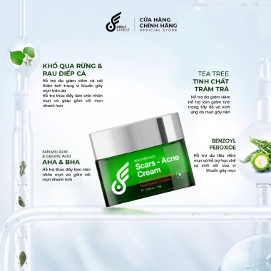 Kem Chấm Mụn DAILY EFFECT 10g - Khổ Qua Rừng, Diếp Cá, Giảm Mụn Nhanh, Giá 189k