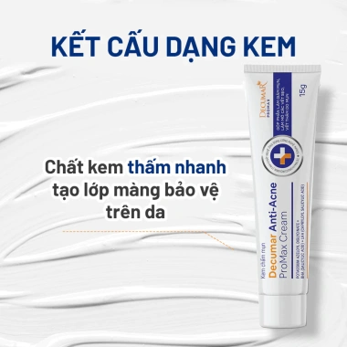 Kem Chấm Mụn Decumar ProMax 15g giảm mụn sưng đỏ mạnh mẽ, mờ thâm sẹo, 160.000 VND 3