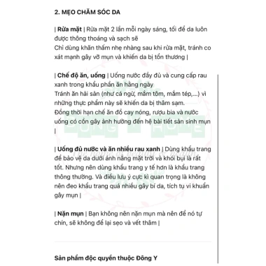 Kem Chấm Mụn Đông Y Home 20g - Giảm Thâm, Làm Đẹp Da, Skincare, Giá 197.160 VND 9
