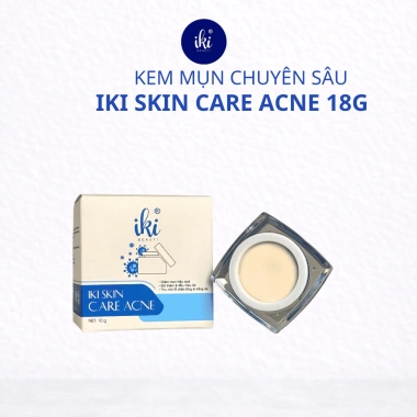 Kem Chăm Sóc Da Mụn IKI BEAUTI 18g - Giảm Mụn, Mờ Thâm, Trắng Sáng Da, Se Khít Lỗ Chân Lông, Giá Ưu Đãi 141.600 VND