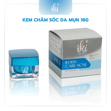 Kem Chăm Sóc Da Mụn IKI BEAUTI 18g - Giảm Mụn, Mờ Thâm, Trắng Sáng Da, Se Khít Lỗ Chân Lông, Giá Ưu Đãi 141.600 VND