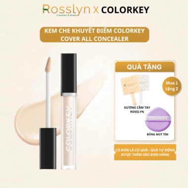 Kem Che Khuyết Điểm COLORKEY Cover All 6ml Dạng Lỏng Mỏng Nhẹ Che Phủ Cao Chính Hãng 139k Kem Che Khuyết Điểm COLORKEY Cover All 6ml Dạng Lỏng Mỏng Nhẹ Che Phủ Cao Chính Hãng 139k