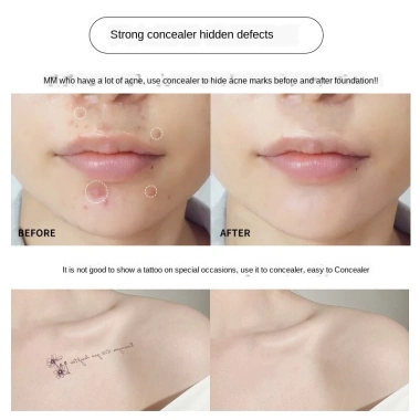 Kem Che Khuyết Điểm HanriU - Che Phủ Quầng Thâm, Chống Thấm Nước & Mồ Hôi, 87,516₫ 4