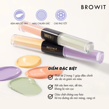 Kem Che Khuyết Điểm Hiệu Chỉnh Màu Da BROWIT 1.5g+1.5g - 229.000₫ 3