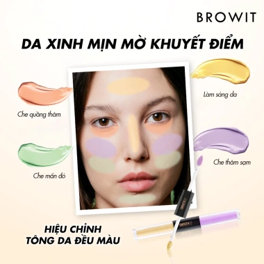 Kem Che Khuyết Điểm Hiệu Chỉnh Màu Da BROWIT 1.5g+1.5g - 229.000₫ 8