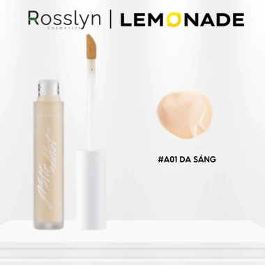 Kem Che Khuyết Điểm Lemonade Kiềm Dầu Matte Addict 3g - Bền Màu Lâu Trôi, Giá 179.000đ Rosslyn Cosmetic 5 Kem Che Khuyết Điểm Lemonade Kiềm Dầu Matte Addict 3g - Bền Màu Lâu Trôi, Giá 179.000đ Rosslyn Cosmetic 5