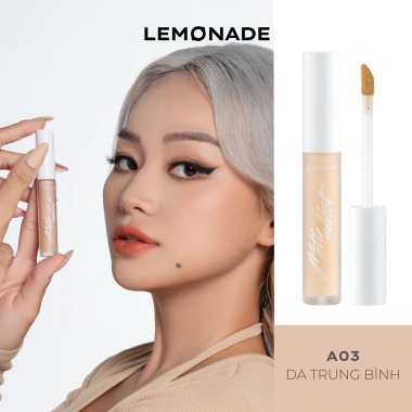 Kem Che Khuyết Điểm Lemonade Kiềm Dầu Matte Addict 3g - Bền Màu Lâu Trôi, Giá 179.000đ Rosslyn Cosmetic 9 Kem Che Khuyết Điểm Lemonade Kiềm Dầu Matte Addict 3g - Bền Màu Lâu Trôi, Giá 179.000đ Rosslyn Cosmetic 9