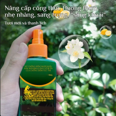 Kem Chống Muỗi Không Mùi 12h - Giảm Ngứa, Xịt Chống Côn Trùng Dành Cho Dã Ngoại, Câu Cá, Trẻ Em