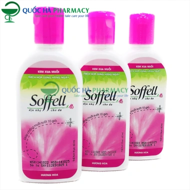 Kem chống muỗi Soffell hương hoa cam, da mềm mại, bôi 60ml & xịt 80ml - Quốc Hà 3