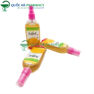 Kem chống muỗi Soffell hương hoa cam, da mềm mại, bôi 60ml & xịt 80ml - Quốc Hà 8