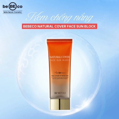 Kem chống nắng 2in1 Nâng Tone + Kem Nền BEBECO Natural Cover 70ml - Giá 415.650₫