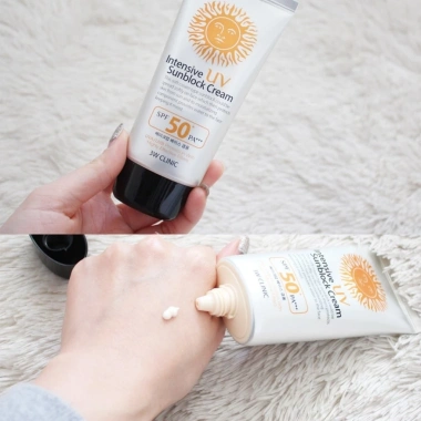 Kem Chống Nắng 3W Clinic Intensive UV 70ml - SPF cao, dưỡng ẩm, chỉ 83.000đ