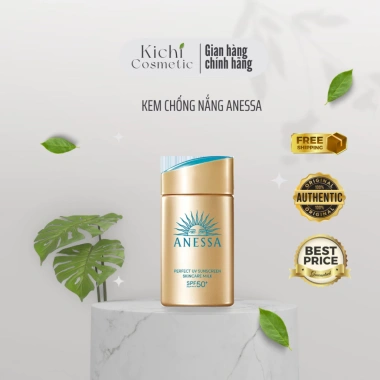 Kem chống nắng Anessa Milk 60ml-90ml Fullbox SPF50+ Dưỡng ẩm, Không nhờn, Giá ưu đãi 518.960 VND