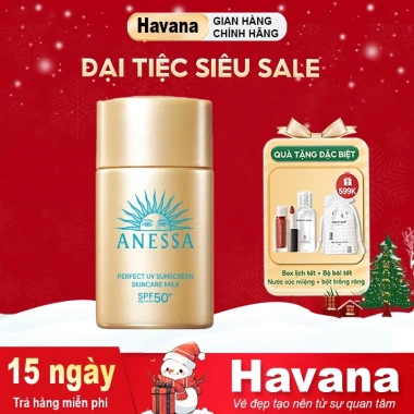 Kem chống nắng Anessa Perfect UV SPF50+ PA++++ – Bảo vệ hoàn hảo, chỉ 520.000₫