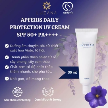 Kem chống nắng Apferis SPF50+ PA++++ hàng ngày - Giá 275k, tặng kem Charm 50ml 3