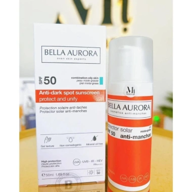 Kem Chống Nắng Bella Aurora Anti-Dark Spot SPF50 50ml - Ngừa đốm nâu, dưỡng da, giá ưu đãi 249.000₫ 3