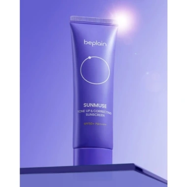 Kem chống nắng beplain 50ml Nâng tông màu lên + Chỉnh sửa 1+1 Bộ đôi PA++ SPF50+ Giá ưu đãi 685k
