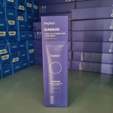 Kem chống nắng BEPLAIN Sunmuse SPF 50+ PA++++ 50ml - Nâng tone, hiệu chỉnh da, màu tím, giảm giá 309.000₫ 7 Kem chống nắng BEPLAIN Sunmuse SPF 50+ PA++++ 50ml - Nâng tone, hiệu chỉnh da, màu tím, giảm giá 309.000₫ 7
