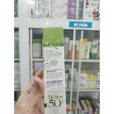 Kem chống nắng cao cấp Helios 50++ 70g - Dưỡng da, bảo vệ UVA UVB, chỉ 180.000đ