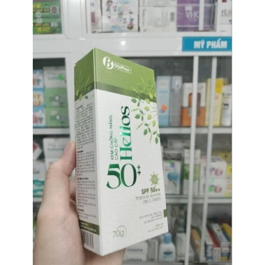 Kem chống nắng cao cấp Helios 50++ 70g - Dưỡng da, bảo vệ UVA UVB, chỉ 180.000đ