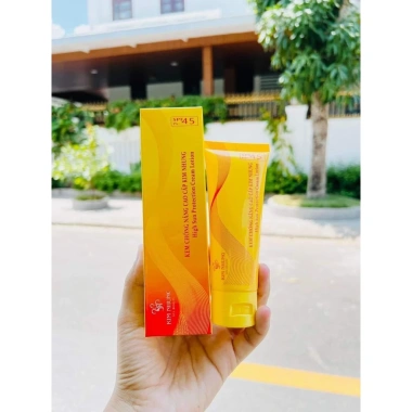 Kem chống nắng cao cấp KIM NHUNG 100ml - Dưỡng trắng, nâng tông, ngừa lão hóa