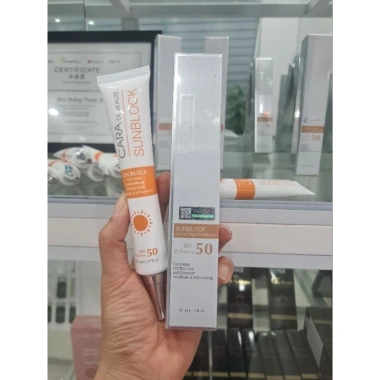 Kem chống nắng Cara Phân Tử Hàn Quốc 30ml Bản Mới 2.026 - SPF50, Dưỡng Da, 380.000₫