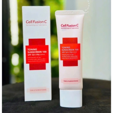 Kem chống nắng Cell Fusion C Toning - Nâng tông da, bảo vệ SPF 50, giảm giá 315k 4 Kem chống nắng Cell Fusion C Toning - Nâng tông da, bảo vệ SPF 50, giảm giá 315k 4