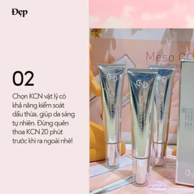 Kem chống nắng che khuyết điểm MESO CCWHITE - nâng tông, bảo vệ da 299.000 VNĐ