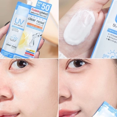 Kem chống nắng Clear Nose không thấm nước 7g, sáng da, giảm mụn, giảm vết thâm, 60.000đ
