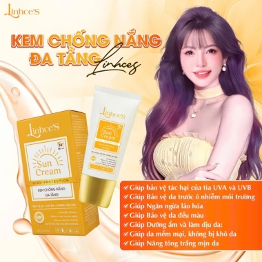 Kem Chống Nắng Đa Tầng Linhce'S - Bảo Vệ Da Toàn Diện, Dưỡng Ẩm, Không Nhờn, Giá Ưu Đãi 230k