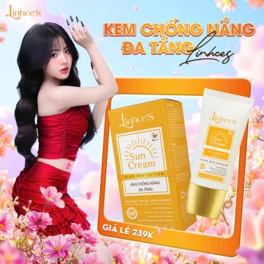 Kem Chống Nắng Đa Tầng Linhce'S - Bảo Vệ Da Toàn Diện, Dưỡng Ẩm, Không Nhờn, Giá Ưu Đãi 230k